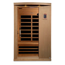 Golden Designs Dynamic Venice Elite 2-person Ultra Low EMF Under 3MG FAR Infrared Sauna Canadian Hemlock - DYN-6210-01 Elite
