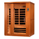 Golden Designs Dynamic Lugano 3-person Ultra Low EMF Under 3MG FAR Infrared Sauna Canadian Hemlock - DYN-6336-02 Elite