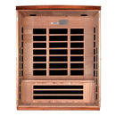 Golden Designs Dynamic Lugano 3-person Ultra Low EMF Under 3MG FAR Infrared Sauna Canadian Hemlock - DYN-6336-02 Elite