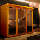 Golden Designs Dynamic Monaco 6-person Ultra Low EMF Under 3MG FAR Infrared Sauna Canadian Hemlock - DYN-6996-01