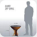 Arteflame Classic 20" Grill - Tall Euro Base