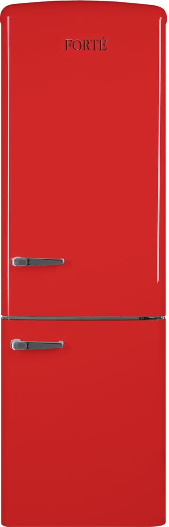 Forte 450 Series 24-Inch 11.6 Cu. Ft. Counter Depth Freestanding Bottom Freezer Refrigerator in Red (F12BFRES450RRD)
