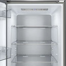 FORNO Maderno 28-Inch Built-In 13.6 Cu.Ft. Convertible Refrigerator in Stainless Steel, Left Swing with Decorative Grill FFFFD1722-32LSG