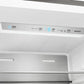 FORNO Maderno 28-Inch Built-In 13.6 Cu. Ft. Convertible Refrigerator in Stainless Steel, Right Swing with Decorative Grill FFFFD1722-32RSG