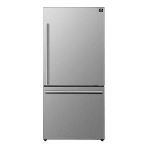 FORNO 2-Piece Appliance Package - 30-Inch Electric Range and 31-Inch Refrigerator, Right Hinge in Stainless Steel FBDL-013-01CAUS