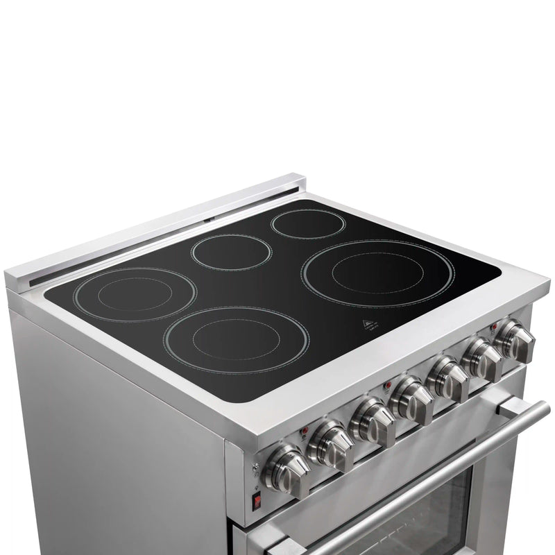 Forno Massimo 30-Inch Freestanding Electric Range in Stainless Steel (FFSEL6020-30)