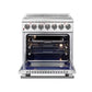 Forno Massimo 30-Inch Freestanding Electric Range in Stainless Steel (FFSEL6020-30)