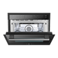 FORNO Oliena Espresso Black 24″ 1750 Watt Compact Oven & 1000 Watt Microwave, 1.6 cu. ft. - FMWDR3093-24BLK