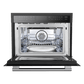 FORNO Oliena Espresso Black 24″ 1750 Watt Compact Oven & 1000 Watt Microwave, 1.6 cu. ft. - FMWDR3093-24BLK