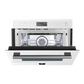 FORNO Oliena Espresso Black 24″ 1750 Watt Compact Oven & 1000 Watt Microwave, 1.6 cu. ft. - FMWDR3093-24BLK