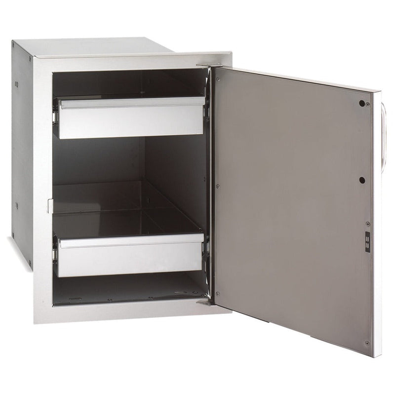 Fire Magic Select Single Door with Dual Drawers
