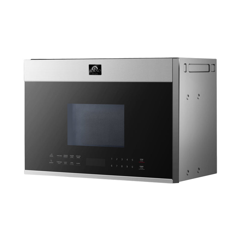 Forno Capriolo 24-Inch Over-the-Range Microwave Oven with 1.3 Cu. Ft. in Stainless Steel (FOTR3079-24)