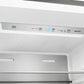 Close-up of digital control panel on FORNO Maderno Convertible Refrigerator-Freezer, featuring touch controls and temperature display for precise cooling settings.