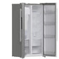FORNO 2-Piece Appliance Package - 36-Inch Electric Range and 36-Inch Side by Side Refrigerator with Water Dispenser in Stainless Steel FBDL-013-09CAUS