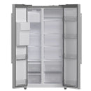 FORNO 2-Piece Appliance Package - 30-Inch Electric Range and 36-Inch Side by Side Refrigerator with Water Dispenser in Stainless Steel FBDL-013-04CAUS
