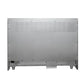 FORNO Galiano 48-Inch French Door Gas Range with 8 Burners and 6.58 Cu. Ft. Convection Oven in Black/White with Antique Brass Trim