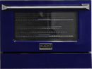 Kucht 36-Inch Pro-Style Dual Fuel Range in Stainless Steel with Blue Oven Door KDF362-B