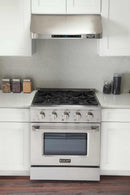 Kucht 30-Inch Pro-Style Dual Fuel Range in Stainless Steel KDF302-S