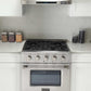 Kucht 5-Piece Appliance Package - 30-Inch Dual Fuel Range, Refrigerator, Wall Mount Hood, Dishwasher, & Microwave Oven in Stainless Steel