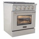 Kucht 30-Inch Pro-Style Dual Fuel Range in Stainless Steel KDF302-S