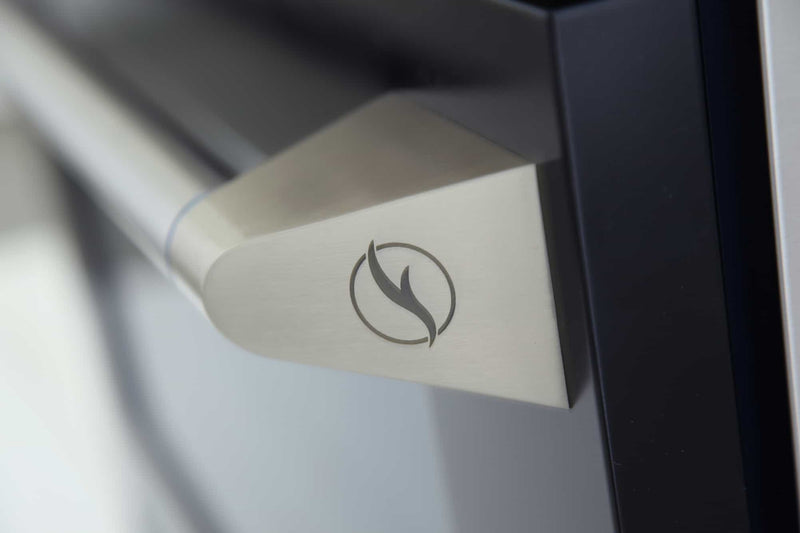 Kucht 36-Inch Pro-Style Dual Fuel Range in Stainless Steel with Black Oven Door KDF362-K