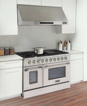 Kucht 48-Inch Pro-Style Dual Fuel Range in Stainless Steel KDF482-S