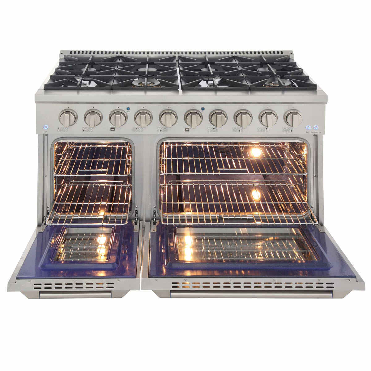 Kucht 48-Inch Pro-Style Dual Fuel Range in Stainless Steel KDF482-S
