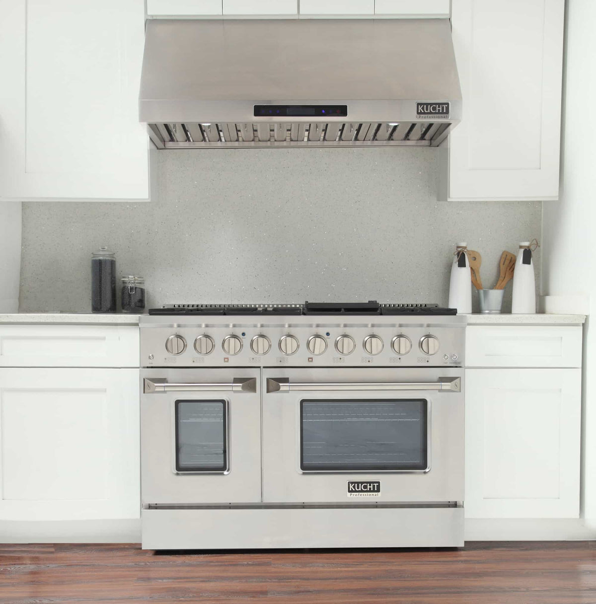 Kucht 48-Inch Pro-Style Dual Fuel Range in Stainless Steel KDF482-S
