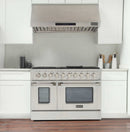 Kucht 48-Inch Pro-Style Dual Fuel Range in Stainless Steel KDF482-S