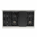 Kucht 48-Inch Pro-Style Dual Fuel Range in Stainless Steel KDF482-S