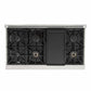 Kucht 48-Inch Pro-Style Dual Fuel Range in Stainless Steel KDF482-S