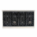 Kucht 48-Inch Pro-Style Dual Fuel Range in Stainless Steel with Blue Oven Door KDF482-B