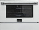 Kucht 30-Inch Pro-Style Dual Fuel Range in Stainless Steel with White Oven Door KDF302-W