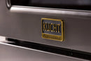 KUCHT Gemstone Professional 30-Inch 4.2 Cu. Ft. Dual Fuel Range for Propane Gas with Sealed Burners and Convection Oven in Titanium Stainless Steel KED304/LP