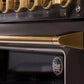 KUCHT Gemstone Professional 36-Inch 5.2 cu. ft. Propane Gas Range with Sealed Burners and Convection Oven in Titanium Stainless Steel with Gold Accents KEG363/LP