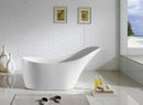 KubeBath Victorian 67 in. Free Standing Bathtub, KFST1067