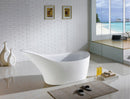 KubeBath Victorian 67 in. Free Standing Bathtub, KFST1067