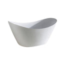 KubeBath Kube Luna 68 in. Free Standing Bathtub, KFST2768