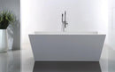 KubeBath Squadra 63 in. Free Standing Bathtub, KFST5063