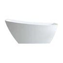 KubeBath Solato 67 in. Free Standing Bathtub, KFST7867