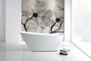 KubeBath Solato 67 in. Free Standing Bathtub, KFST7867