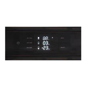Kucht 30-Inch 17 Cu. Ft. Built-In Refrigerator in Stainless Steel (KR300SD, K30SSP, K30SSH)
