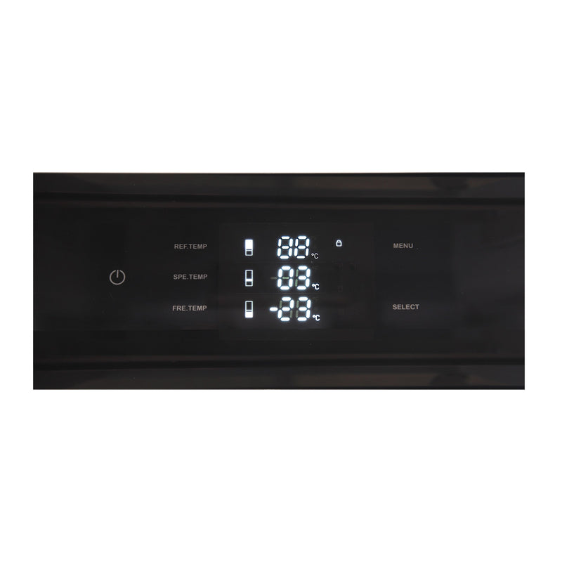 Kucht 36-Inch Built-In Refrigerator in Custom Panel Ready, Bottom Freezer, Counter Depth with Ice Maker KR360SD