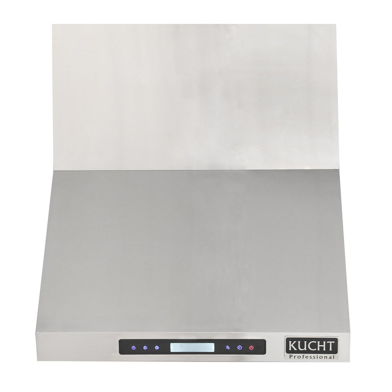Kucht 36-Inch Wall Mounted Range Hood 900 CFM in Stainless Steel & Silver KRH3621A