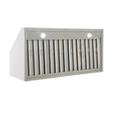 Kucht 48-Inch Under Cabinet Range Hood 1200 CFM in Stainless Steel & Silver KRH4820A