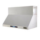 Kucht 48-Inch Wall Mounted Range Hood 1200 CFM in Stainless Steel & Silver KRH4821A