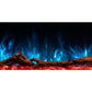 Modern Flames Landscape Pro 58'' Studio Suite Wall Mount Mantel Package | Driftwood Grey