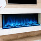 Modern Flames Landscape Pro 70'' Electric Fireplace Wall Mount Studio Suite | White Ready to Paint