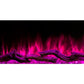 Modern Flames Landscape Pro 70'' Studio Suite Wall Mount Mantel Package | Weathered Walnut