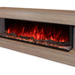 Modern Flames Landscape Pro 70'' Studio Suite Wall Mount Mantel Package | Coastal Sand